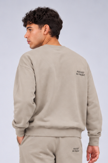 IN LOVE Nomad Oversized Sweatshirt - Cream