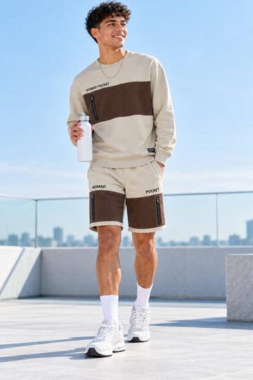 IN LOVE Nomad Oversized Sweatshirt - Khaki