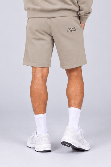 IN LOVE Nomad Relaxed Sweatshort - Cream