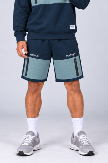 IN LOVE Nomad Relaxed Sweatshort - Navy