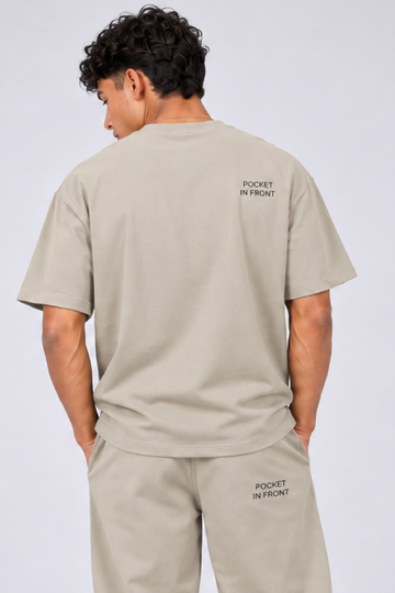IN LOVE Nomad Short Sleeved T-Shirt - Cream