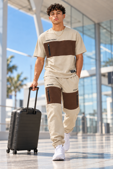 IN LOVE Nomad Short Sleeved T-Shirt - Khaki